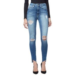 Good American Good Waist Cascade Hem